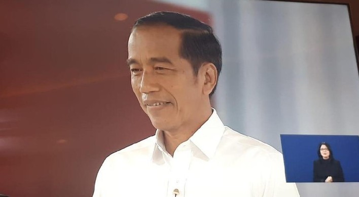 Capres petahana Joko Widodo