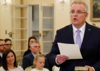 Perdana Menteri Australia, Scott Morrison.