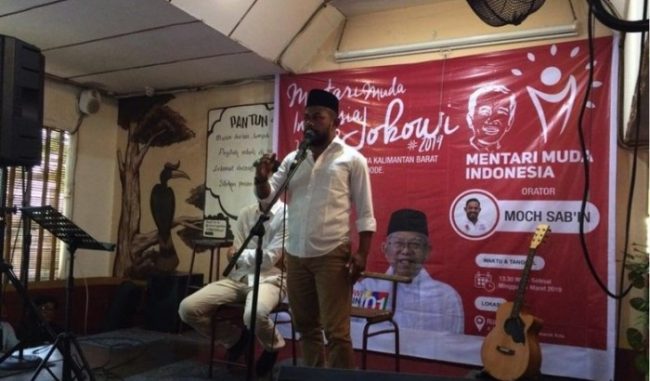 Kaum Muda Kalimantan Barat Deklarasi Dukung Jokowi