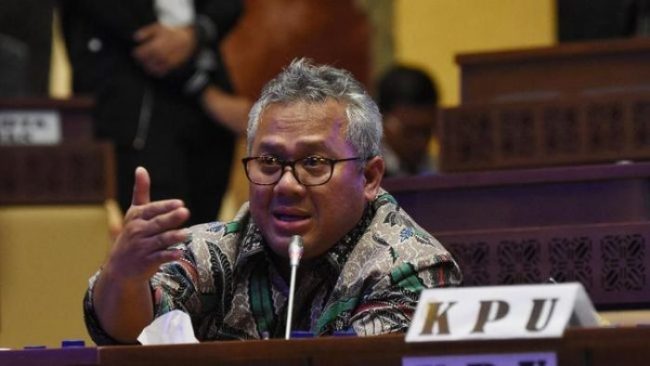 Ketua KPU Arief Budiman.