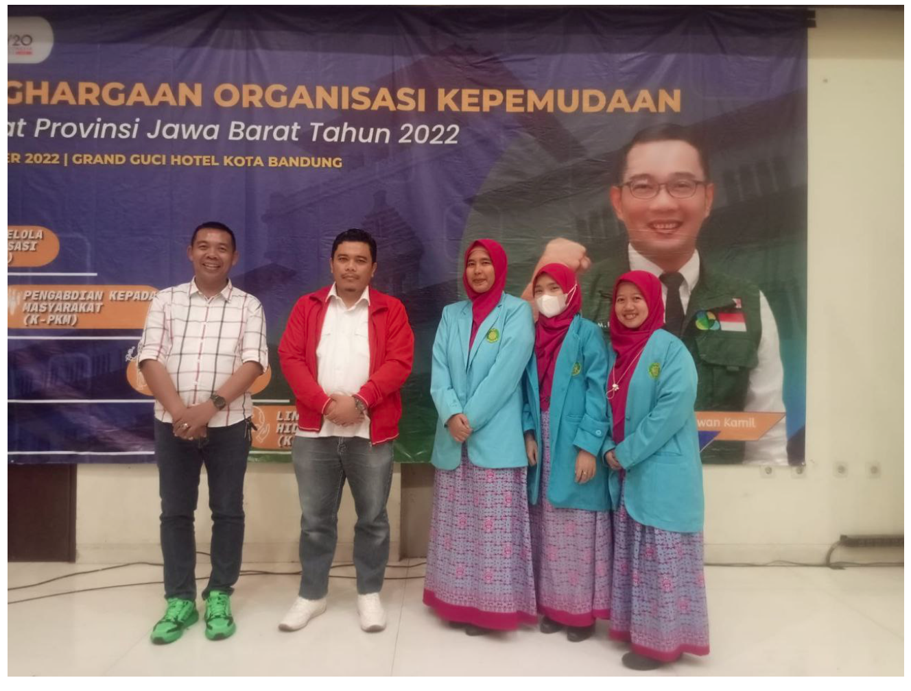 Pimpinan Wilayah Pemudi PERSIS Jabar Raih Penghargaan Organisasi Kepemudaan