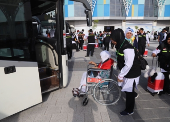 390 Jemaah Haji 2023 Kloter Pertama Tiba di Madinah, Ada Lansia 82 Tahun