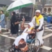 Hujan Deras Tak Halangi Jemaah Haji Indonesia Ibadah Arbain di Masjid Nabawi