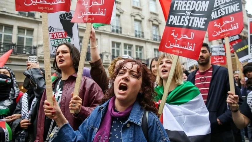 Peringati 75 Tahun Peristiwa Nakba, Ribuan Massa Padati London