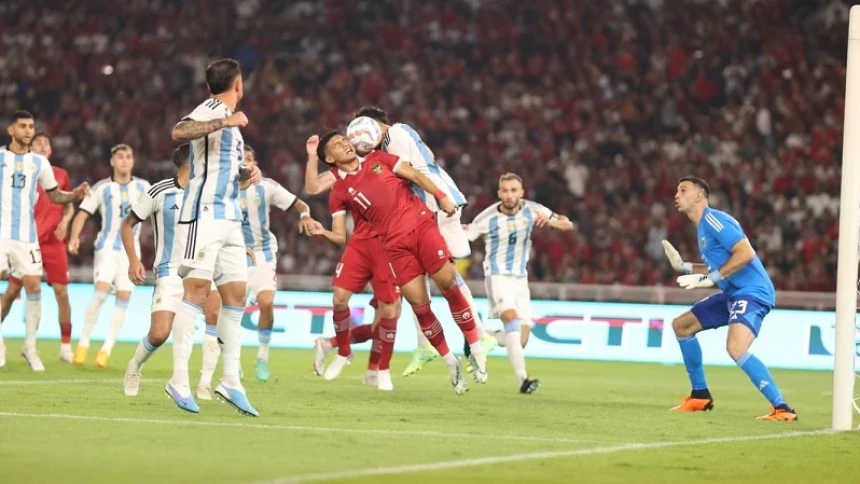 Apresiasi untuk Timnas Indonesia meski Gagal Imbangi Argentina