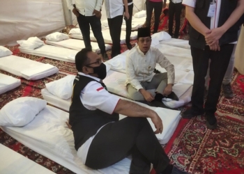 Cek Kesiapan Fasilitas di Arafah Jelang Puncak Haji, Menag: Sudah Sangat Baik