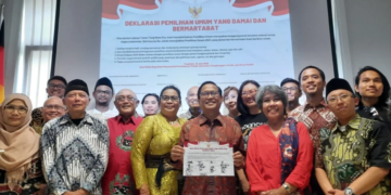 Diaspora Indonesia di Jerman Deklarasikan Pemilu 2024 Damai Bermartabat