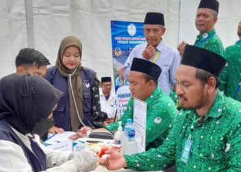 Klinik Kesehatan Gratis Lengkapi Layanan Peserta Rakernas Pergunu di Majalengka