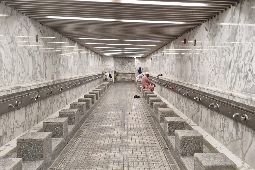 Melihat Toilet di Bawah Pelataran Masjid Nabawi, Ada Parkiran Luas dan Ramah Lansia