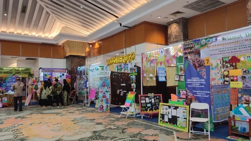 Pameran Literasi dan Numerasi LP Ma’arif NU Tampilkan Ragam Media Pembelajaran Inovatif