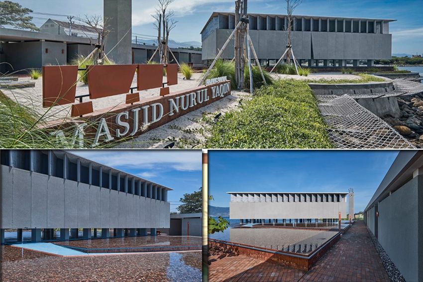 Pesona Masjid Terapung Nurul Yaqin Palu Karya Dave Orlando dan Fandy Gunawan