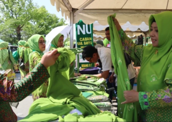 Ratusan UMKM Meriahkan Harlah Ke-77 Muslimat NU