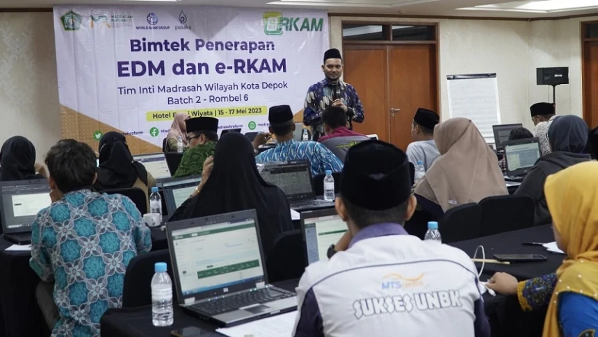 Sepanjang 2023, 15.500 Madrasah Ikuti Bimtek EDM eRKAM