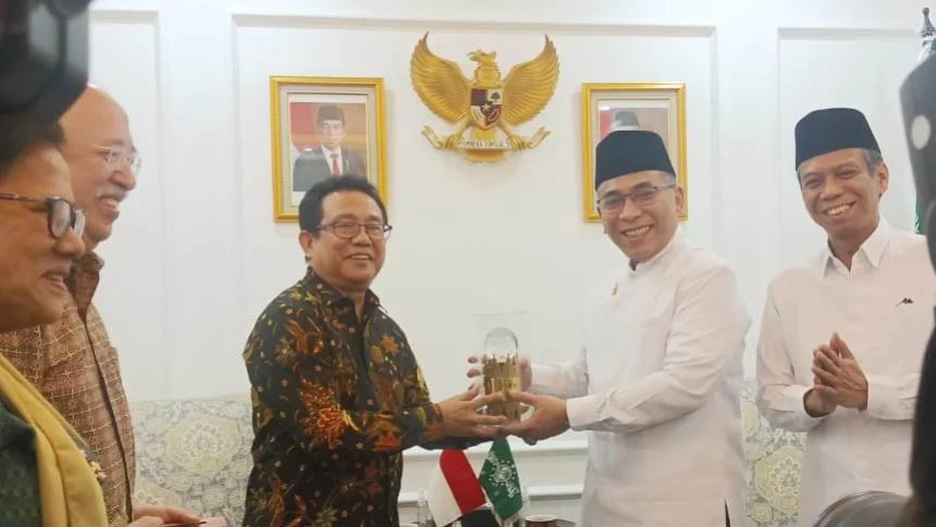 Temui Gus Yahya, Ketum PGI: Kami Bersyukur Ada NU di Indonesia
