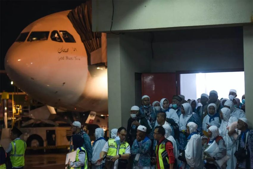 17.942 Jemaah Haji Indonesia Telah Tiba di Tanah Air