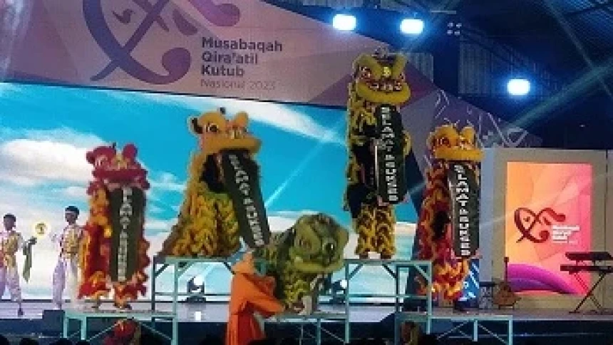 Barongsai dan Pencak Buat Ratusan Pasang Mata Kagum Berdecak | NU Online