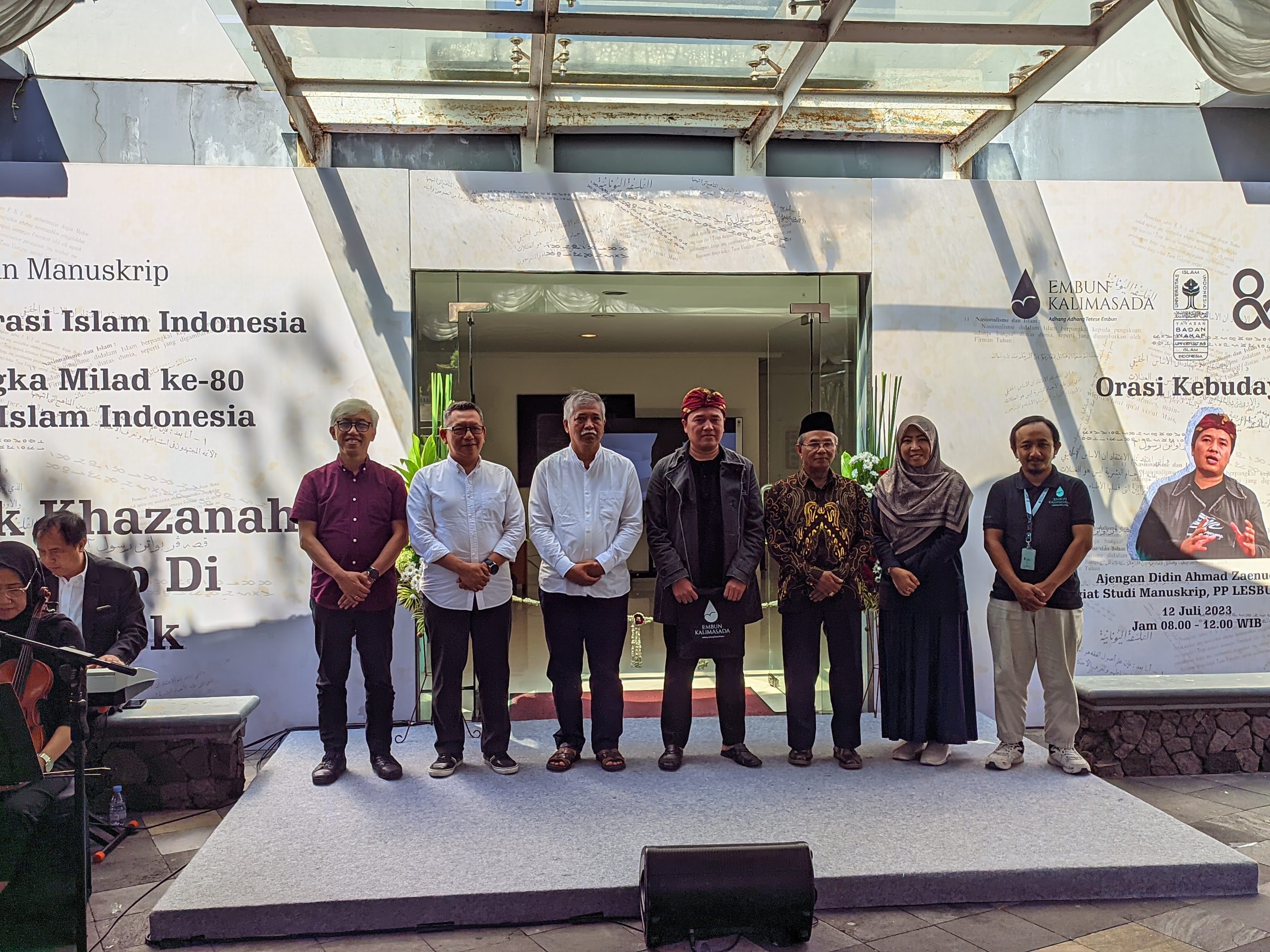 Gelar Pameran Khazanah Literasi Islam; Embun Kalimasada YBW UII Gali Khazanah Manuskrip di Era Digital