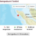 Gempa Magnitudo 5,2 Guncang Meulaboh Pagi Ini, Dirasakan hingga Banda Aceh