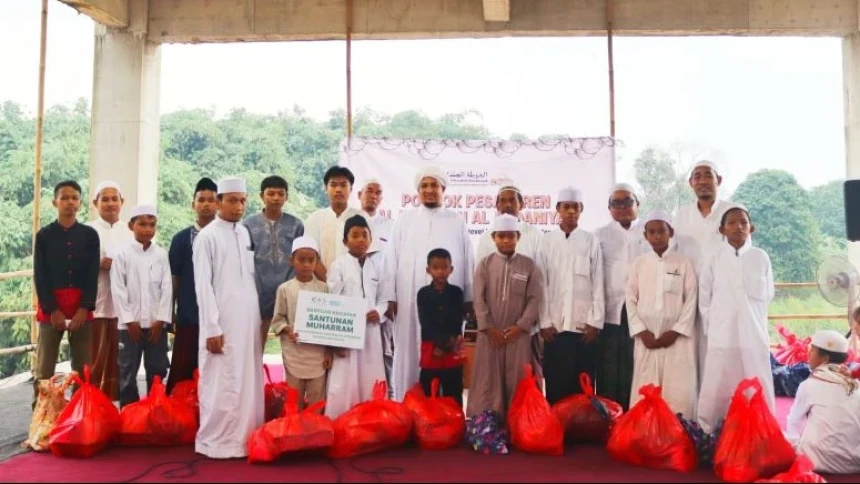 Muharram, LAZISNU PBNU Santuni Yatim di Tajurhalang Bogor | NU Online