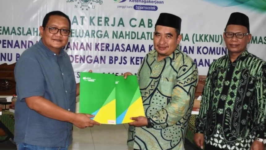 PCNU Banyumas Jalin Kerja Sama dengan BPJS Lindungi Pekerja Lepas | NU Online