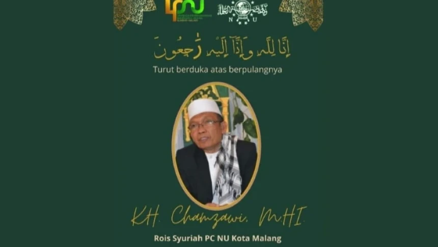 Rais PCNU Kota Malang KH Chamzawi Wafat, Dikenal sebagai Sosok Organisatoris | NU Online