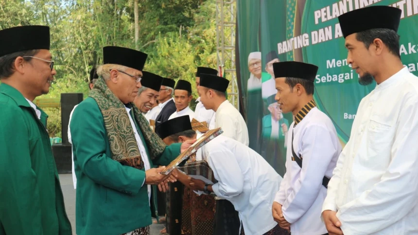 Wujudkan Pesan Gus Yahya, 1.500 Pengurus NU di Kedu Temanggung Dilantik | NU Online