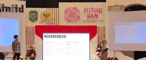 Deklarasi Festival HAM, Pesan Indonesia Damai dan Sejahtera dari Bumi Singkawang