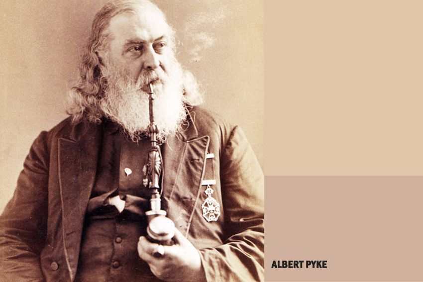 Gerakan Yahudi di Freemasonry, Jenderal Albert Pyke: Tidak Ada Tuhan Kecuali Allah dan Setan