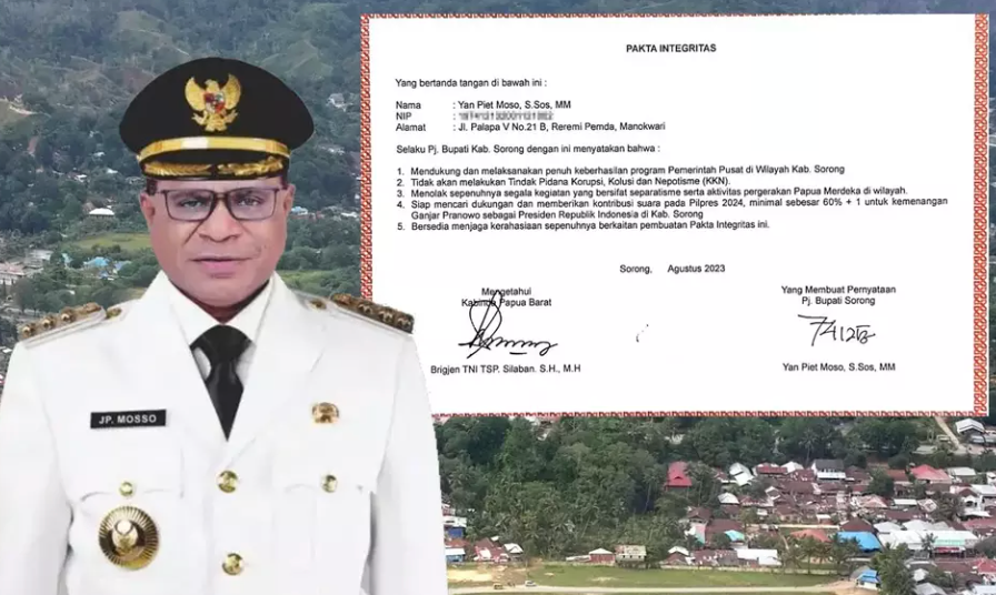 Gambar PJ Bupati Sorong