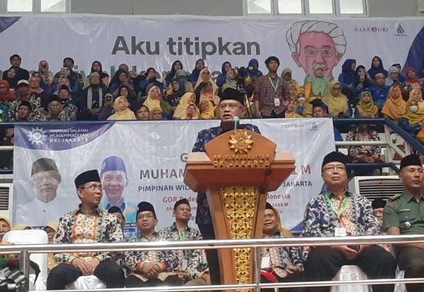 4 Pesan Haedar Nashir pada Milad Muhammadiyah di Jakarta