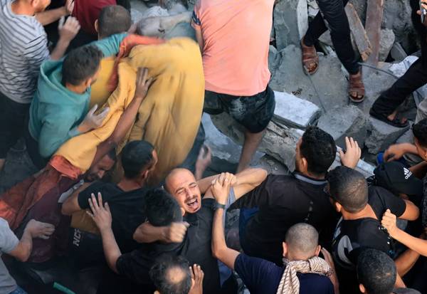 Genosida Israel: Ratusan Ribu Warga Palestina Mengungsi, Permalukan Joe Biden