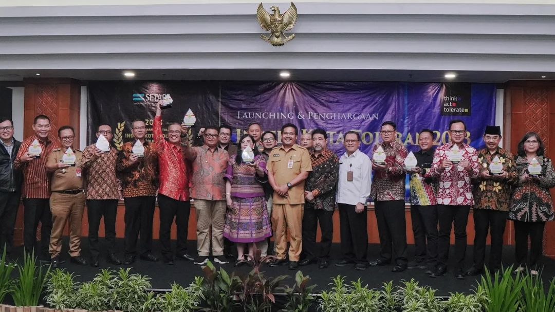 Indeks Kota Toleran 2023: Singkawang Tak Tertandingi, Surakarta Merosot