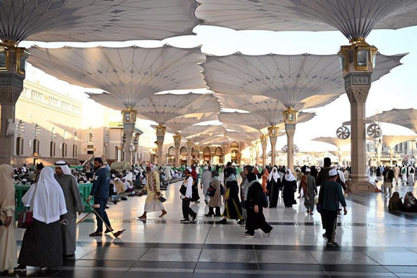 Lebih dari 6 Juta Jemaah Datangi Masjid Nabawi dalam Sepekan