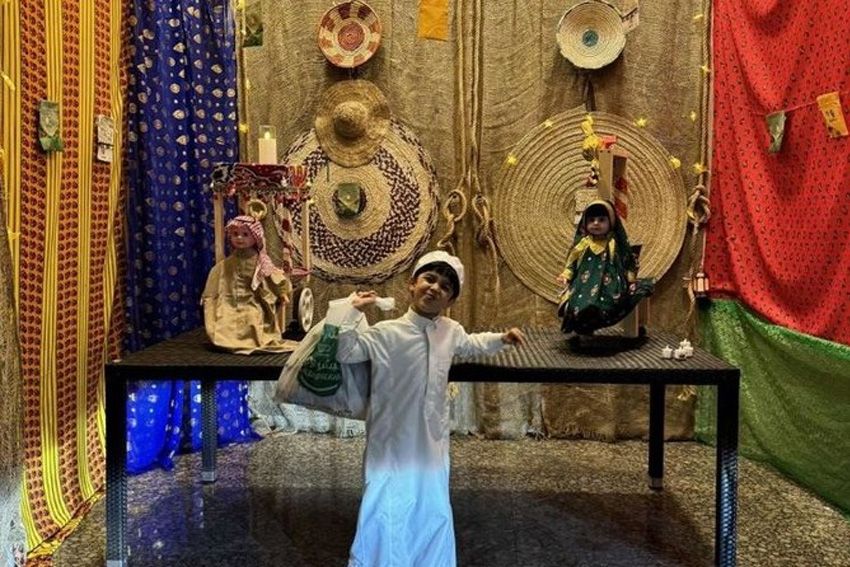 Anak-Anak Arab Saudi Merayakan Gargee’an pada 15 Ramadan
