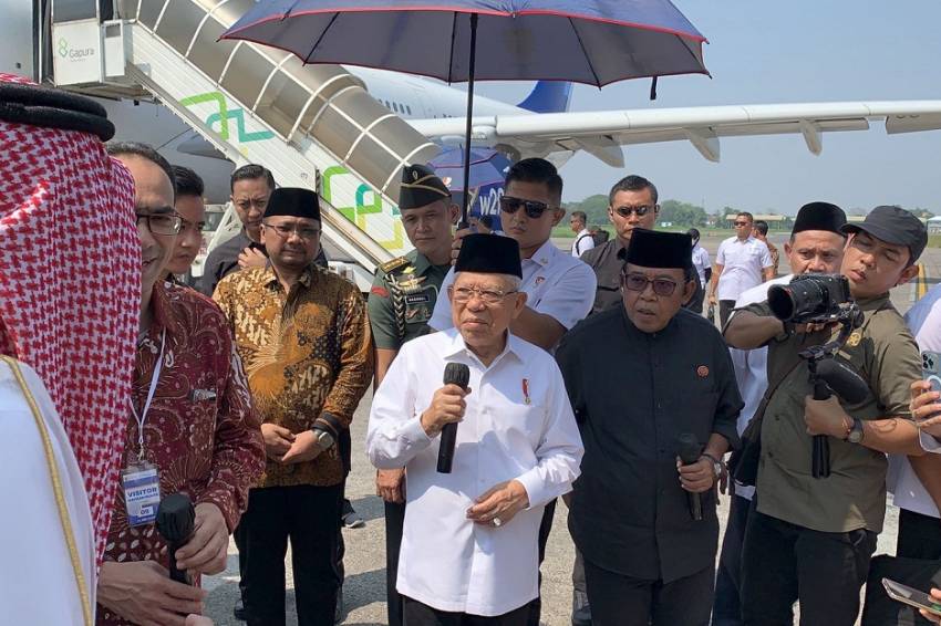 Wapres Harap Arab Saudi Tambah Layanan Fast Track dan Kuota Haji Indonesia