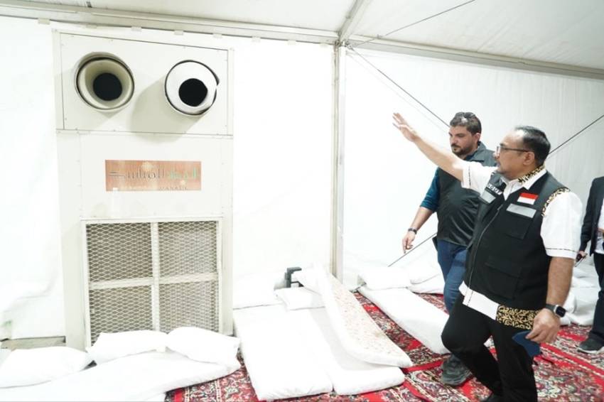 30.000 Jemaah Indonesia Tempati Tenda dengan Spek Baru di Arafah