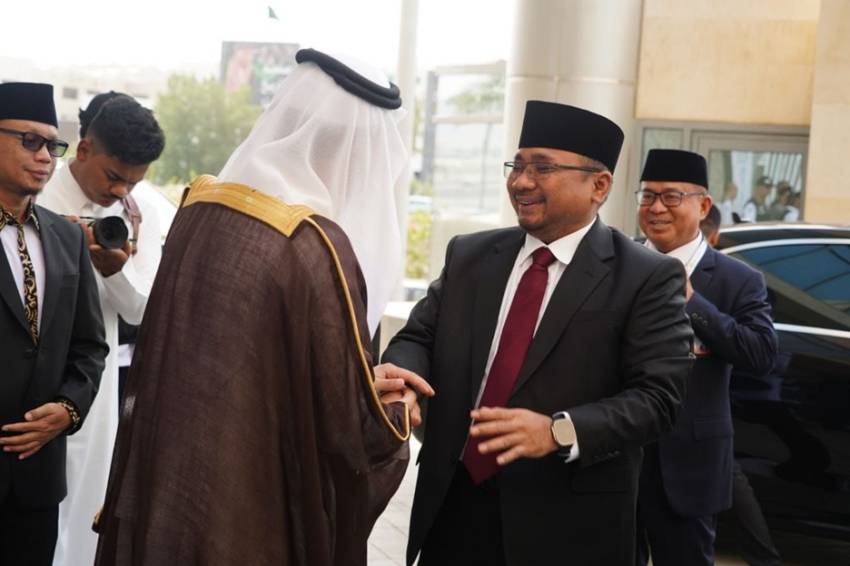 Pesan Menag Yaqut saat Hadiri Simposium Haji di Makkah