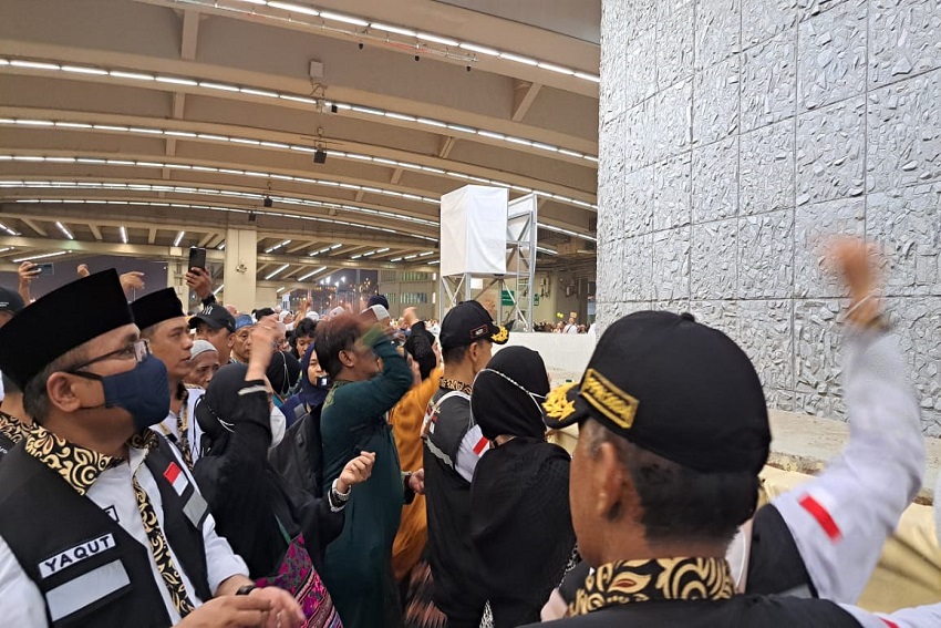Selesai Lontar Jumrah, Menag Yaqut Apresiasi Petugas Haji: Semoga Jadi Pahala Tambahan