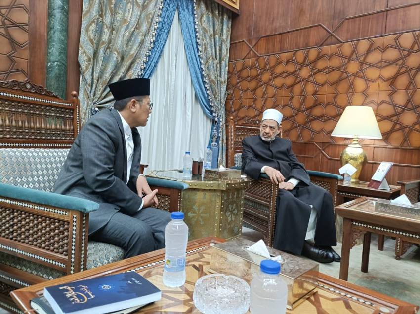 Temui Grand Syekh Al-Azhar Mesir, MUI Jajaki Kerja Sama Penguatan Dakwah