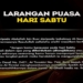 Larangan Puasa Hari Sabtu, Begini Penjelasannya Menurut Islam