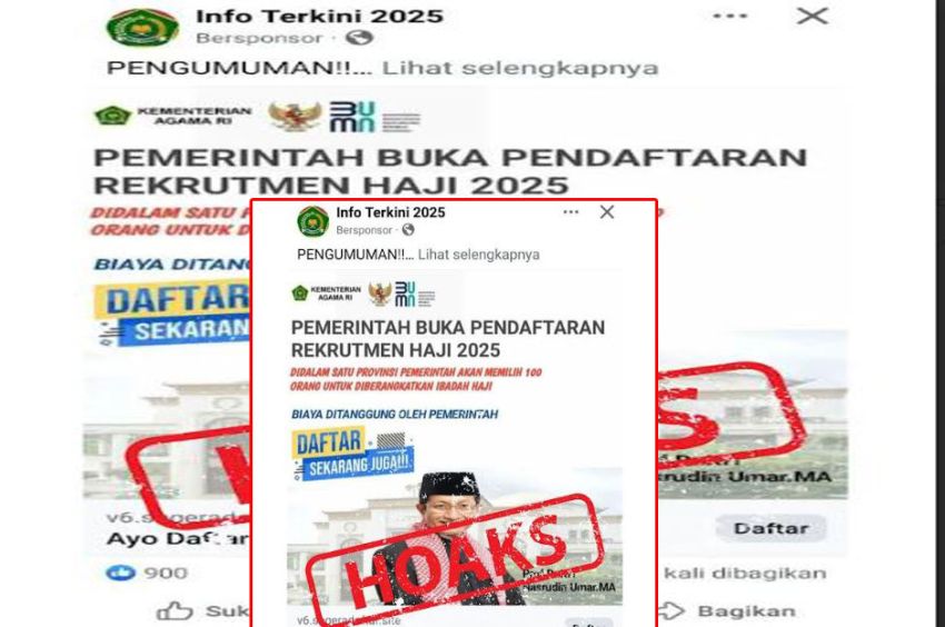 Waspadalah! Marak Hoaks Loker Petugas Haji, Biro HKP: Cek di Web dan Medsos Kemenag