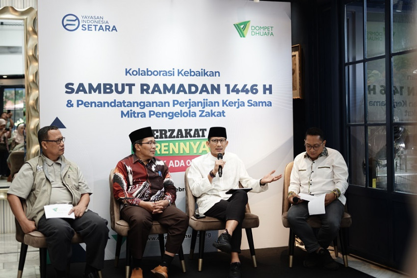 Ramadan 1446 H, Dompet Dhuafa-Yayasan Indonesia Setara Kerja Sama Pengelolaan Zakat  – Portal Islam