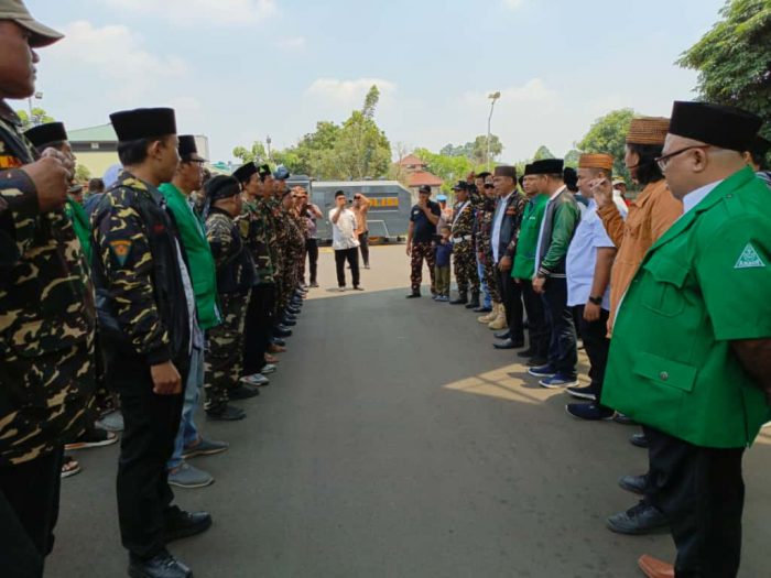 Ansor Banser Kota Tangerang Geruduk Polres, Tuntut Proses Hukum Tegas Atas Penganiayaan Sahabat Rida – Polemik Nasab Habib