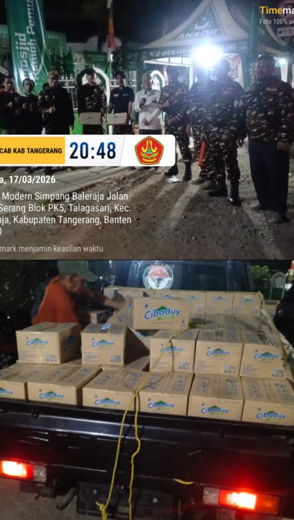 PWNU Banten Salurkan Bantuan Air Minum Cibaduy ke Posko Mudik Banser Tangerang – Polemik Nasab Habib