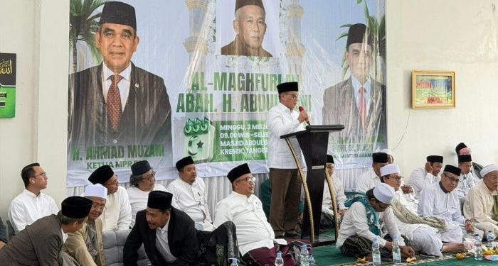 Haul H. Abdul Gani, Ulama Milyuner Dari Kresek Tangerang Di Hadiri Wamenag RI – Polemik Nasab Habib